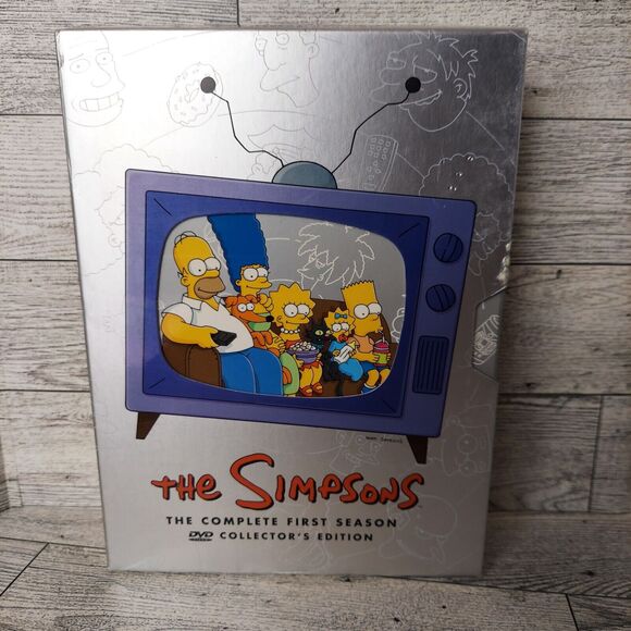 The Simpsons Complete Seasons 1-4 Box DVD Sets - USED: GOOD! 1 2 3 4 - Picture 2 of 16